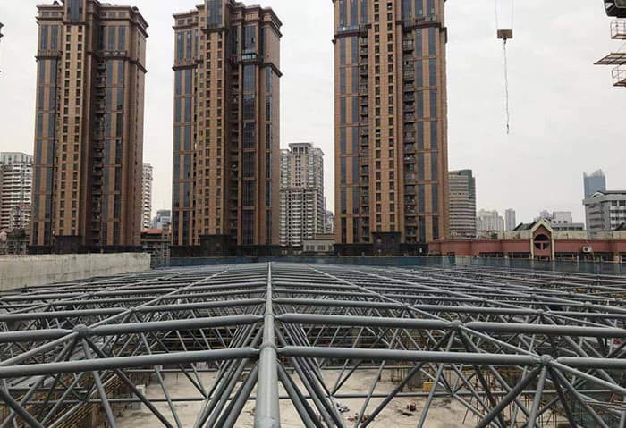 运城螺栓球网架结构